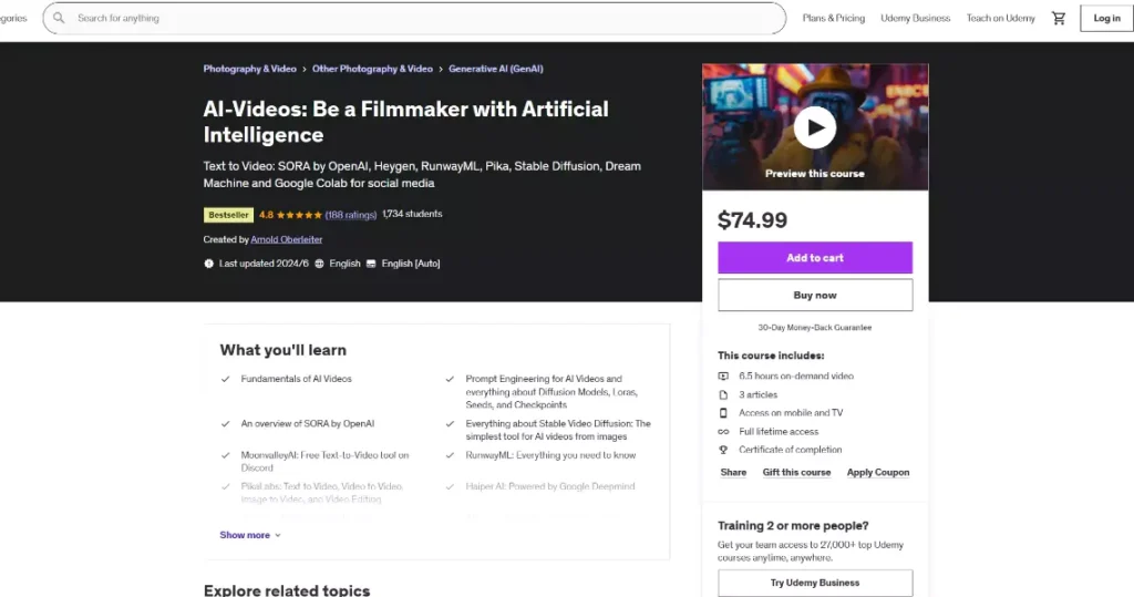 AI VIDEO COURSE